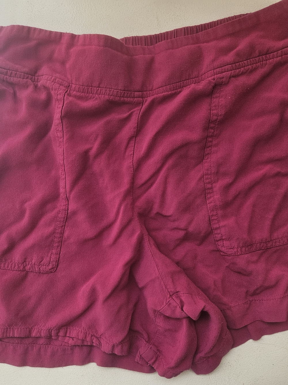 Wildfox Raspberry Magenta Athletic Shorts